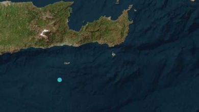 Σεισμός 3 Ρίχτερ στην Κρήτη - Σε θαλάσσια περιοχή κοντά στο Λασίθι το επίκεντρο