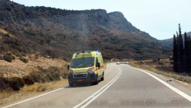Τροχαίο δυστύχημα νύχτα στην Κρήτη – Νεκρός 46χρονος οδηγός στο Ρέθυμνο