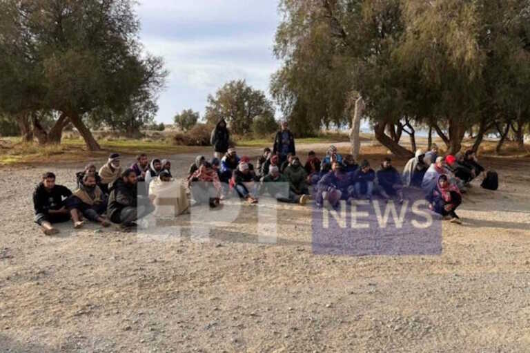 Ηράκλειο: 32 μετανάστες εντοπίστηκαν σε βάρκα στο Τυμπάκι