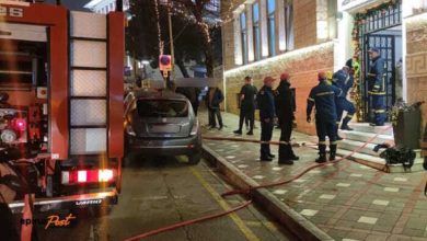 Φωτιά στη Λέσχη Αξιωματικών στα Ιωάννινα κινητοποίησε την Πυροσβεστική