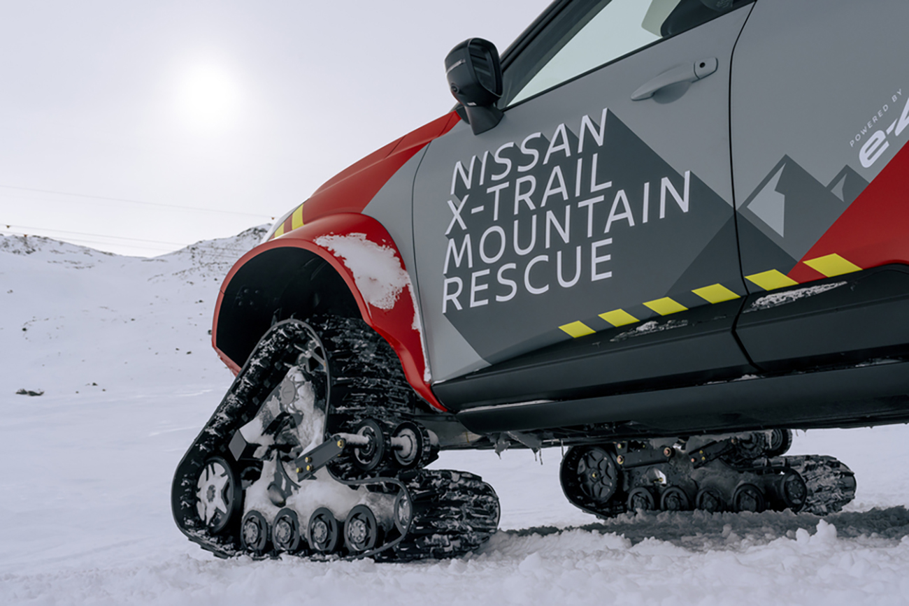 1705606914 163 Nissan X Trail Mountain Rescue Με το e 4ORCE στις πίστες των