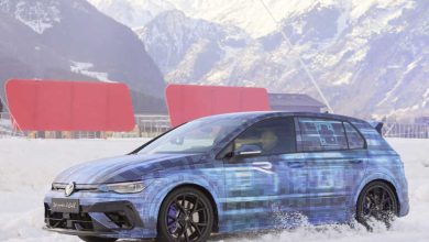 H Volkswagen δίνει μια πρώτη γεύση από το νέο Golf R στο Ice Race στο Zell am See