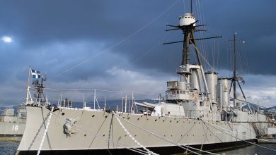 «Γεώργιος Αβέρωφ: Το πλοίο – θρύλος της ελληνικής ναυτικής δύναμης» 1024px Averof Today2