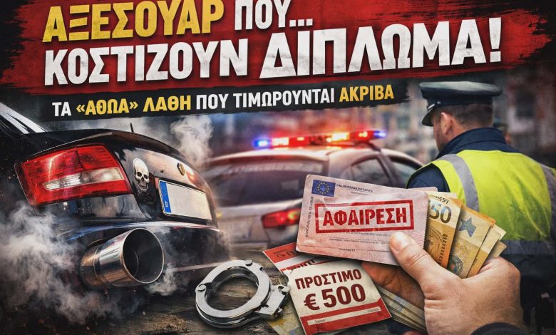 Προσοχή οδηγοί: Αυτά τα αξεσουάρ μπορεί να σου στοιχίσουν το δίπλωμα hohoih