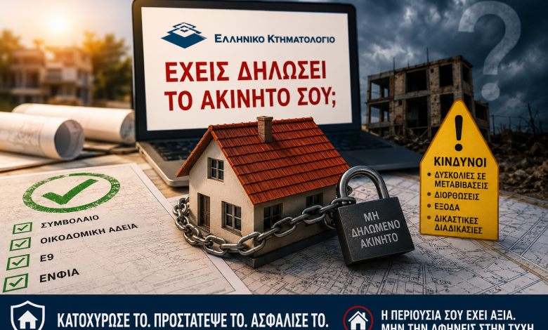 Ξέχασες να δηλώσεις το ακίνητό σου στο Κτηματολόγιο;: Είσαι σίγουρος ότι το σπίτι σου είναι πραγματικά δικό σου και προστατευμένο; 631ee84b 261c 477c 88e6 45901f4d394a