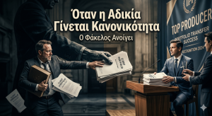 Τα Κλεμμένα Χαρτοφυλάκια, οι «Γενίτσαροι» της Αγοράς και η Μεγάλη Σιωπή Gemini Generated Image 4okmw34okmw34okm