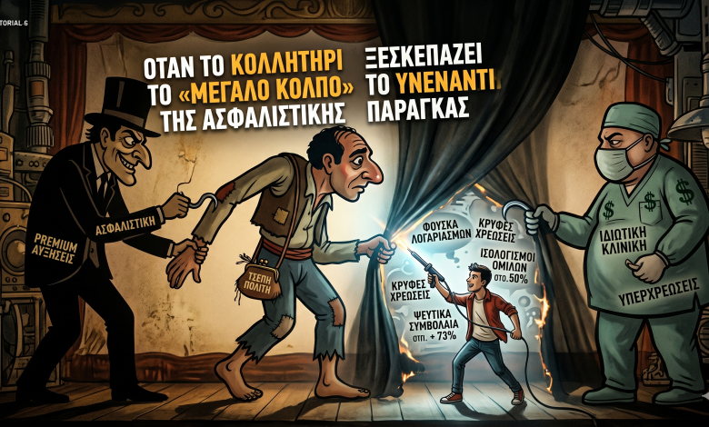 Όταν το Κολλητήρι Ξεσκεπάζει το «Μεγάλο Κόλπο» της Ασφαλιστικής Παράγκας Gemini Generated Image 8p3768p3768p3768