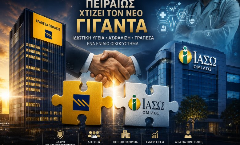 Πειραιώς – ΙΑΣΩ: Το deal που μπορεί να αλλάξει τον χάρτη σε υγεία και ασφάλιση ?! d1c9dba1 6391 4020 aff5 91569c7370e9