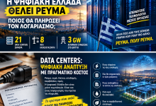 DATA CENTERS ΣΤΗΝ ΕΛΛΑΔΑ: ΠΟΙΟΣ ΘΑ ΠΛΗΡΩΣΕΙ ΤΟΝ ΛΟΓΑΡΙΑΣΜΟ ΤΗΣ ΨΗΦΙΑΚΗΣ ΑΝΑΠΤΥΞΗΣ; 3b670c47 83bc 4d4e b2b5 5332d2daeb7a