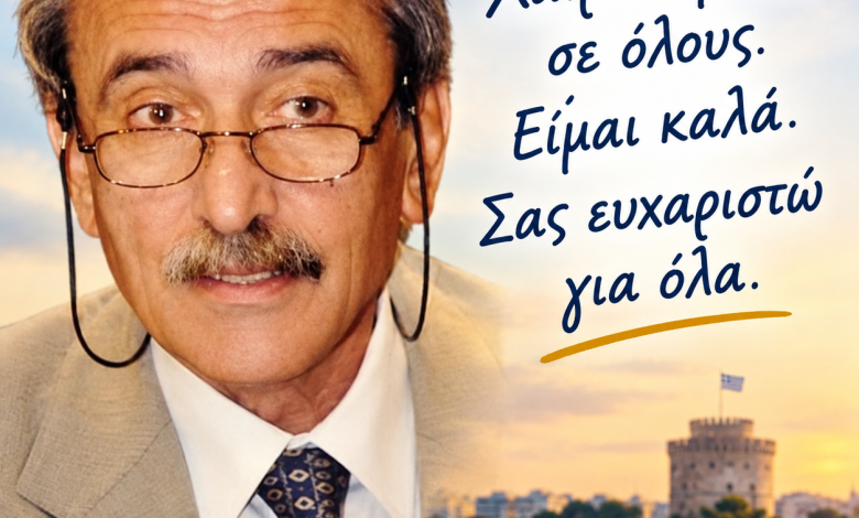 Γιάννης Περιστέρης -«Χαιρετισμούς σε όλους… είμαι καλά» e32fa649 a00a 47f2 ba24 fa36964f83ed