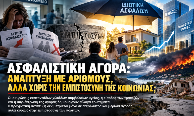 ΑΣΦΑΛΙΣΤΙΚΗ ΑΓΟΡΑ: ΑΝΑΠΤΥΞΗ ΜΕ ΑΡΙΘΜΟΥΣ, ΑΛΛΑ ΧΩΡΙΣ ΤΗΝ ΕΜΠΙΣΤΟΣΥΝΗ ΤΗΣ ΚΟΙΝΩΝΙΑΣ; 8a974ff8 44f3 46e6 8a14 dfe79331043a