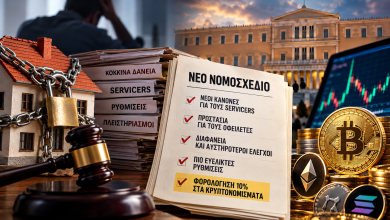 servicers: Aλλάζουν οι κανόνες για τα κόκκινα δάνεια; τι προβλέπει το νέο νομοσχέδιο SERVISES K KOKKINA DANEIA